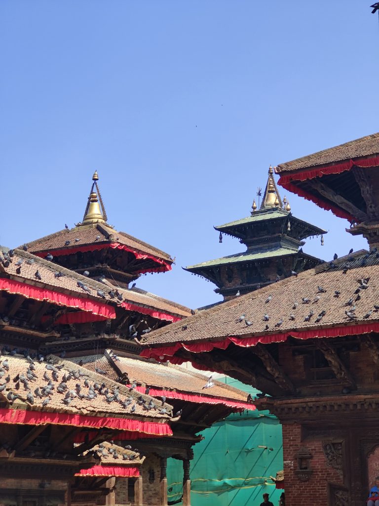 Tempel i tempeldistriktet i Kathmandu