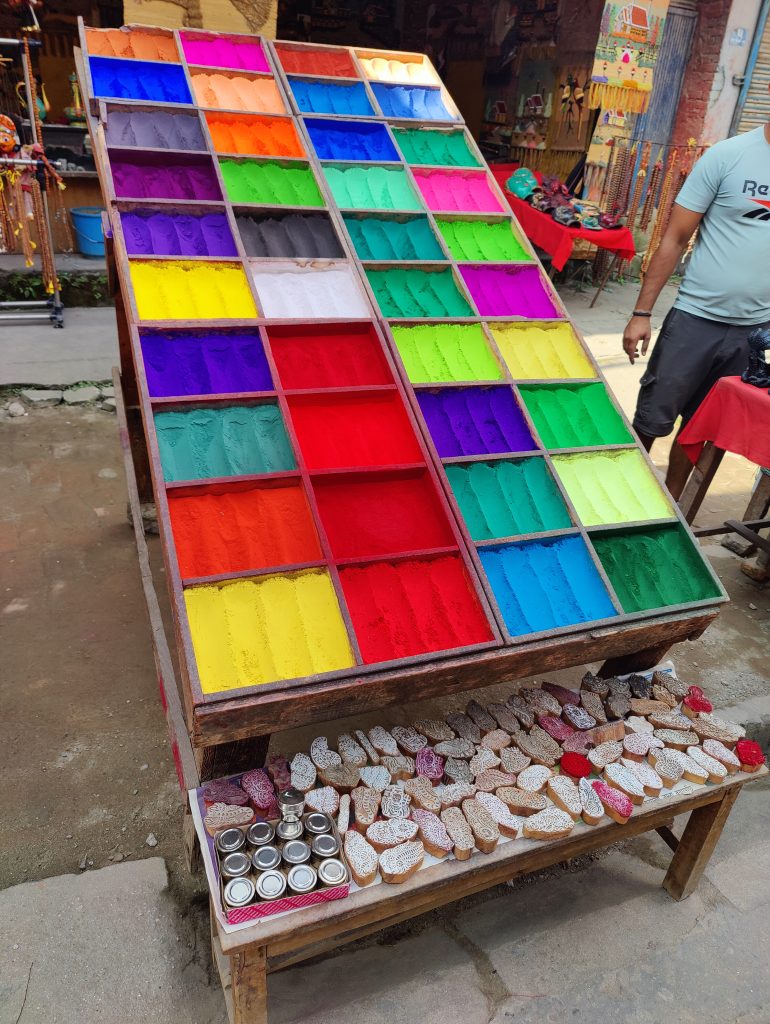 Pulver til midlertidige tatoveringer