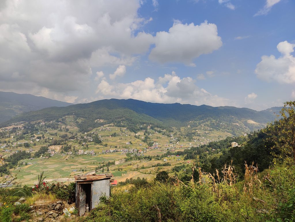 Udsigt over Kathmandu dalen