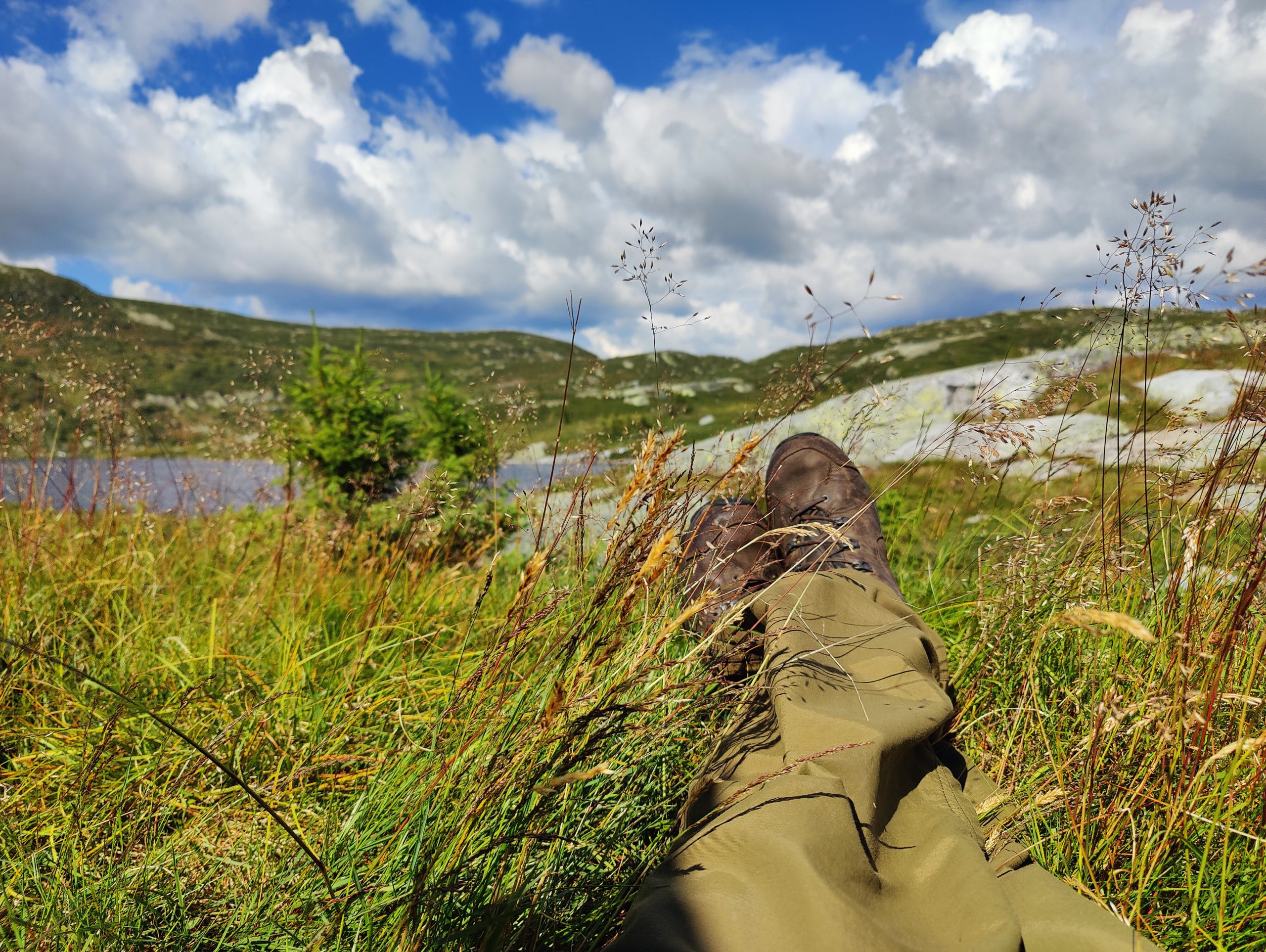 Tur med børn på Lifjell